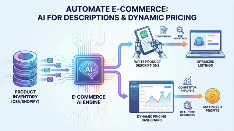 Automate Ecommerce Descriptions & Pricing with AI