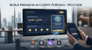 Build Premium AI Client Portals Without Code
