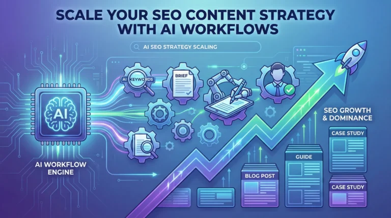 Scale Your Content Strategy: A Blueprint for AI SEO Workflows