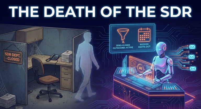 The Death of the SDR: Building a "Zero-Human" Outbound Team
