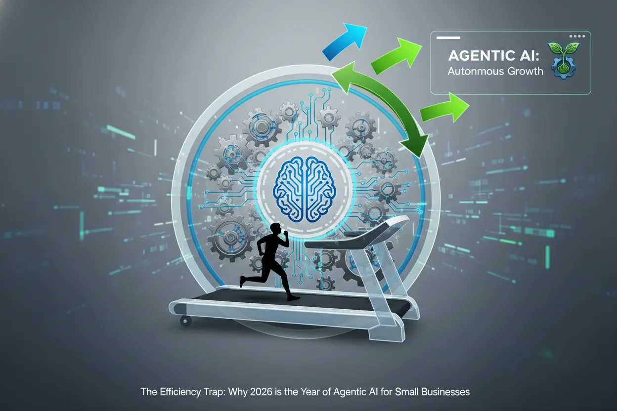 The Efficiency Trap: Why 2026 is the Year of Agentic AI for Small Businesses