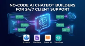 Top No-Code AI Chatbot Builders for Client Support